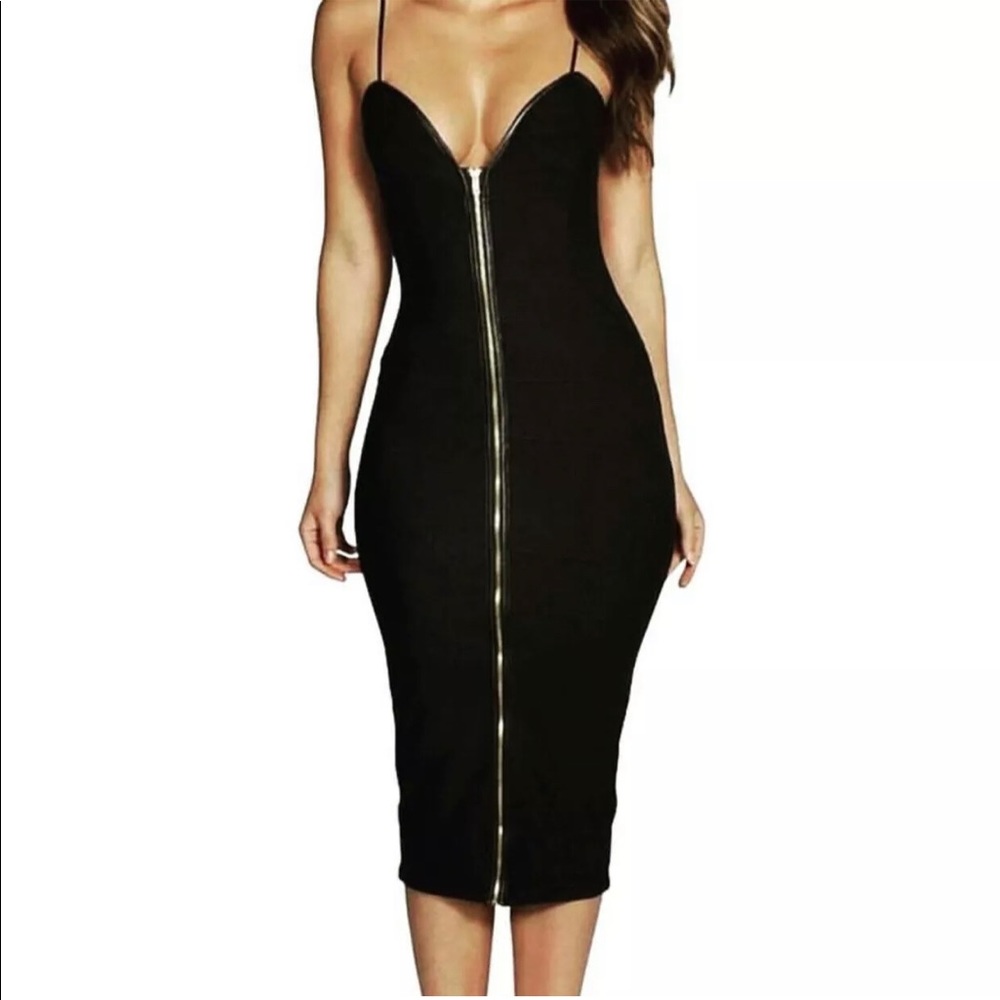 BOOHOO BODYCON MIDI DRESS